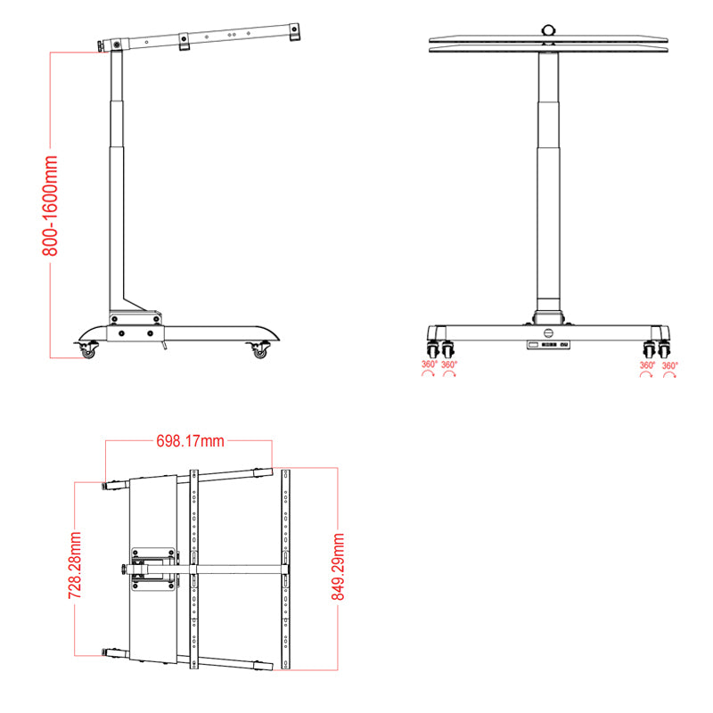 Lira Lift Stand – Motorized